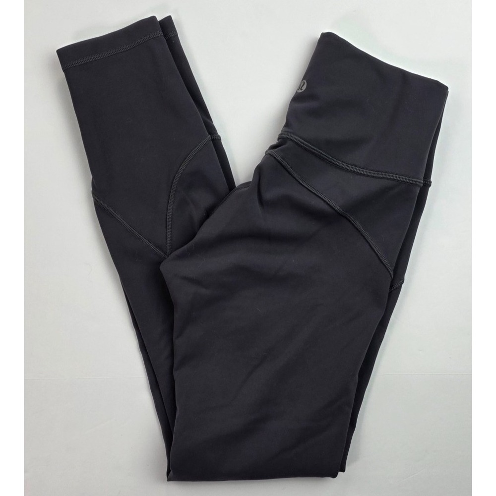 Lululemon Get In Line Super High-Rise Workout Gray Legging Size 4